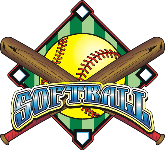 free softball logo clip art - photo #11
