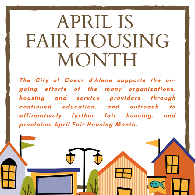 City of Coeur d'Alene Fair Housing Resources