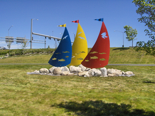 Catch The Wind by Artists: Donna Bain, Mason McCuddin, Patty Sgrecci