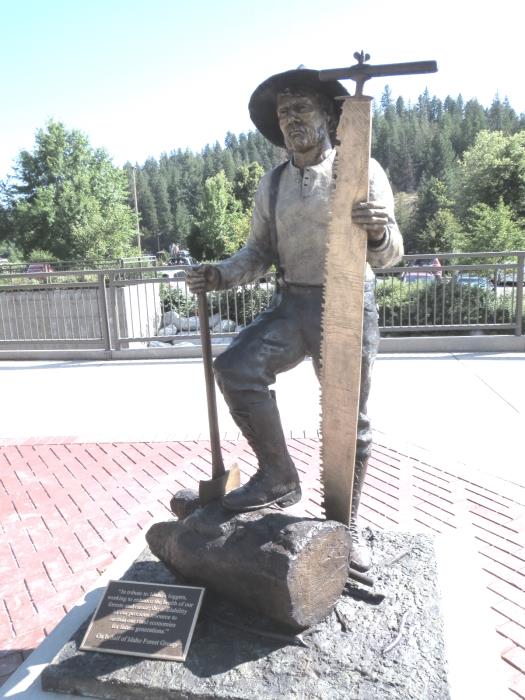 The Idaho Lumberjack by Artist Terry Lee